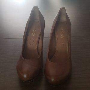 Aldo Leather Heels